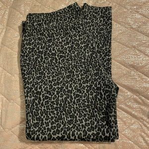Pull on leopard print Jeggins